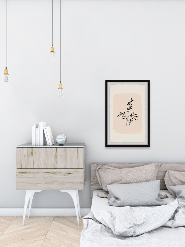 "Hangin'' With the Leaves" Framed Painting Print, 24x36