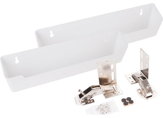 11-11/16" Plastic Tipout 2 Shallow Tray Set