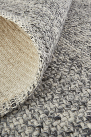 Weave & Wander Siona Space Dyed Flatweave Rug, Gray, 10' X 14'