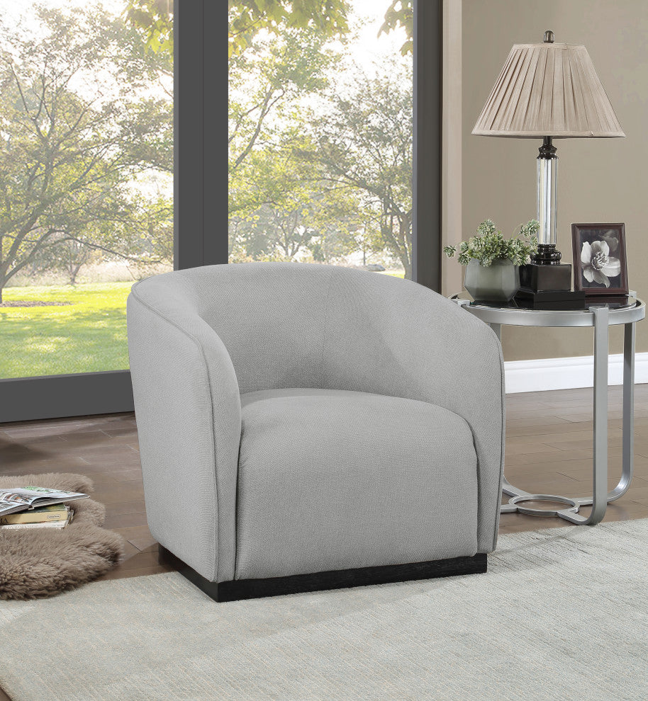 Mylah Upholstered Chair, Grey