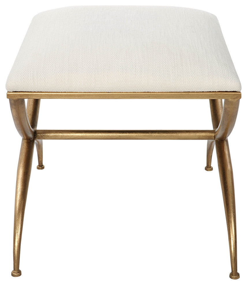 Crossing Small Bench, White