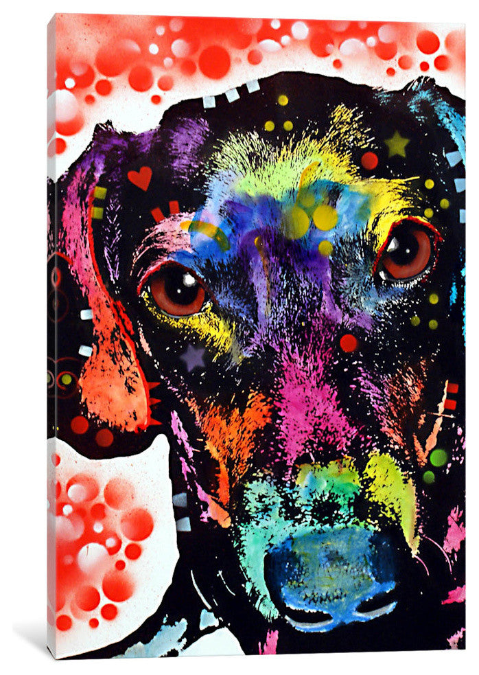 "Dox" by Dean Russo, Canvas Print, 18"x12"