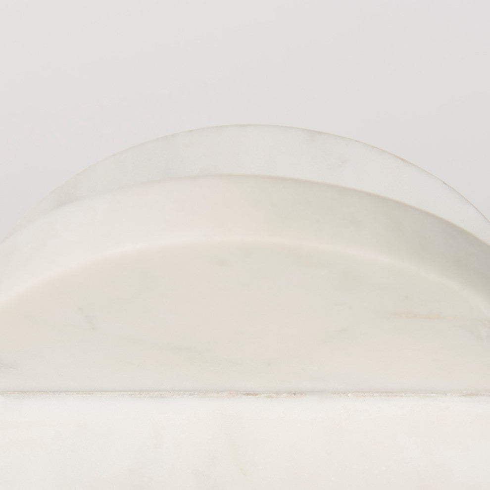 Sophia 6.0"Lx6.0"Wx6.0"H Small Marble Ornament