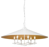 Z-Lite 1953-32 Rialto 6 Light 32"W Pendant - Matte White