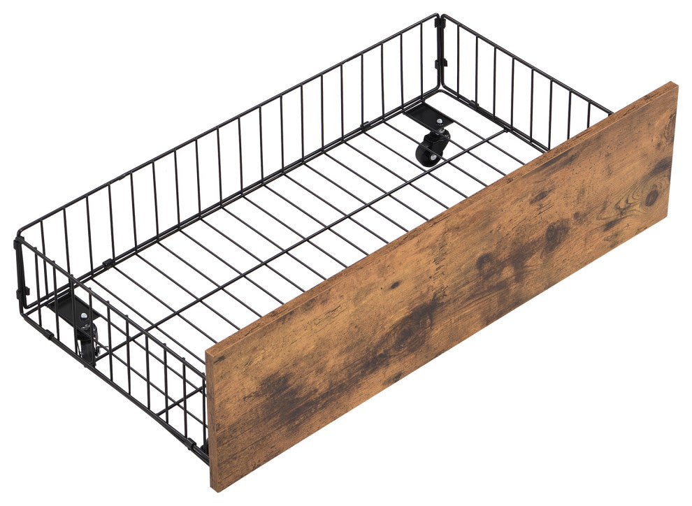 Gewnee Twin XL over Twin XL Metal Bunk Bed