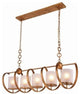Elegant Lighting Europa Collection Pendant, Golden Iron