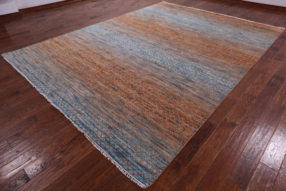 Savannah Grass Hand Knotted Wool Rug 9' 2" X 12' 3" Q9212