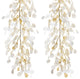 Silver Dollar Garland, 2-Piece Set