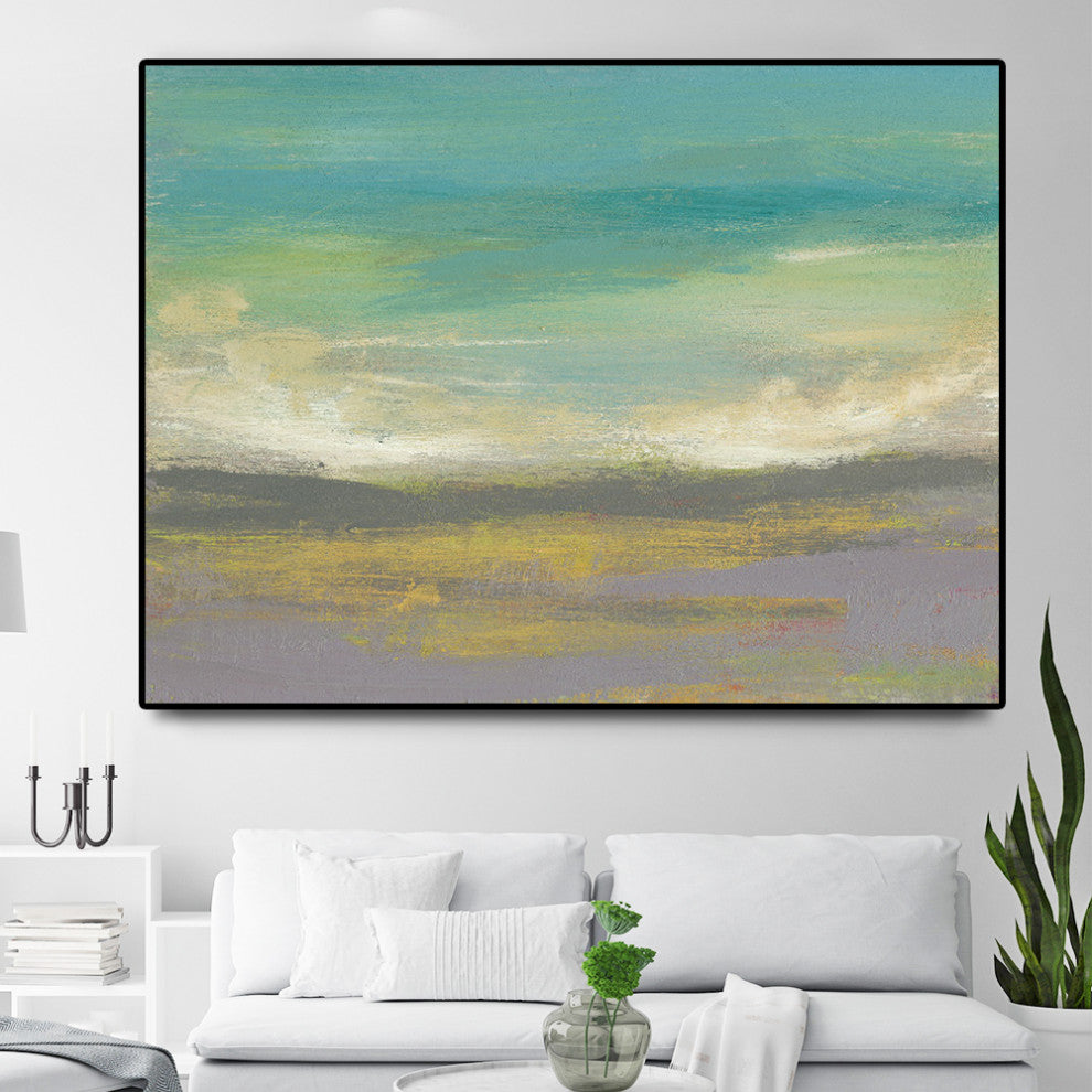 "Sunset Study II" Oversized Framed Canvas, 40" x 60"