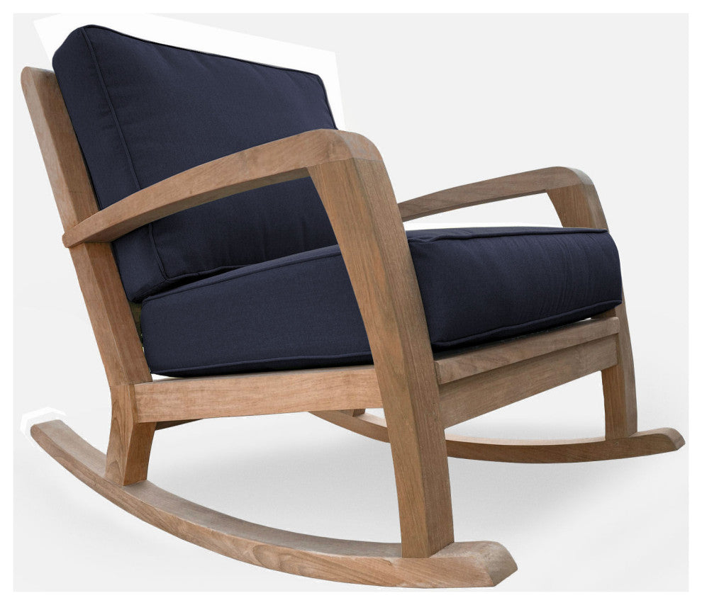 Somerset Deep Seating Club Rocker, Navy