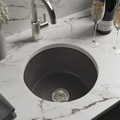 Native Trails NSB1407 NativeStone 14" Undermount Single Basin - Slate