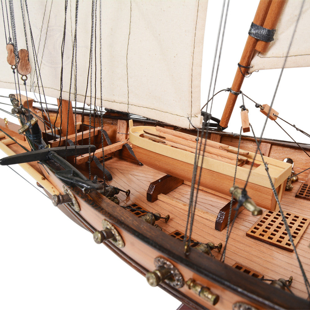 Xebec Wooden Handcrafted boat model
