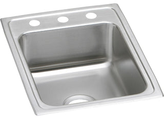 LRAD172255OS4 Lustertone Classic Stainless Steel 17" x 22" Drop-in ADA Sink