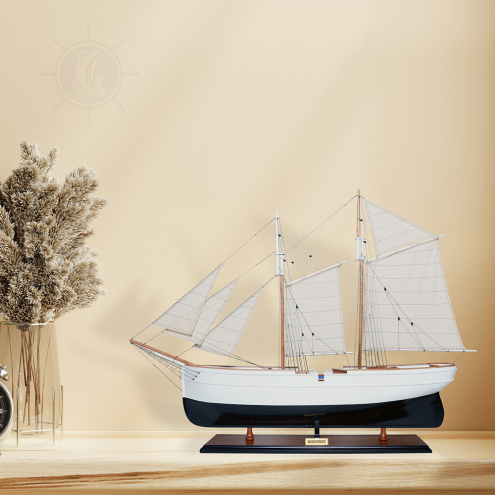 Wanderbird Wooden Handcrafted boat model