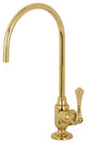 Kingston Brass Single-Handle Water Filtration Faucet, Polished Brass