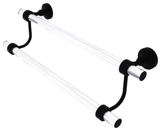 Pacific Grove 30" Double Towel Bar, Matte Black