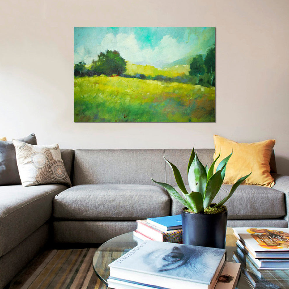 "Hillside" by Eddie Barbini, Canvas Print, 40"x26"