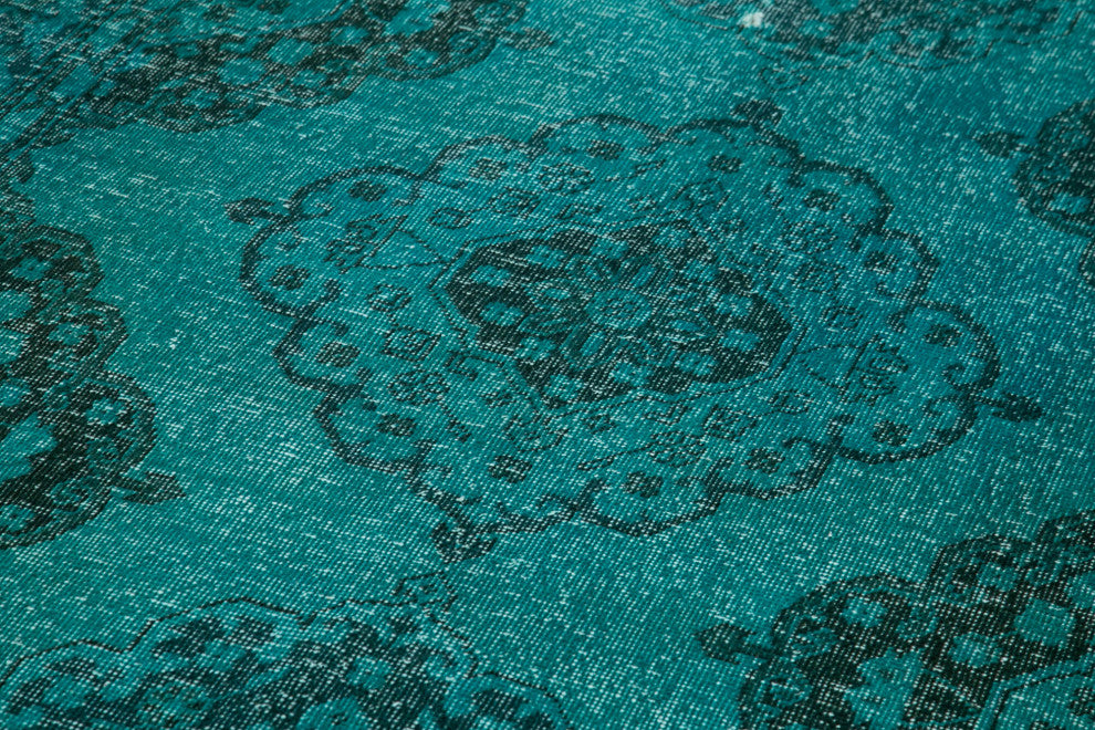 Rug N Carpet - Handmade Oriental 4' 9" x 13' 4" One-of-a-Kind Runner Rug