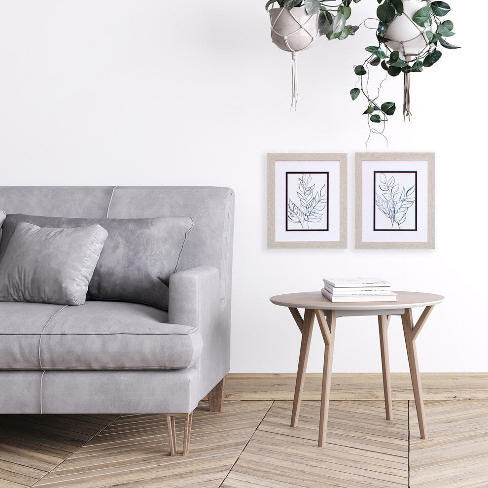 Blue Stems Framed Art, 2-Piece Set