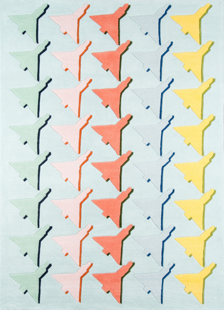 Novogratz Lulu LULU0LUL-2SEA Rug, 3'6"x5'6"