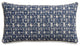 Blue My Mind Foster 13"x24" Oblong Pillow, Set of 2, Navy