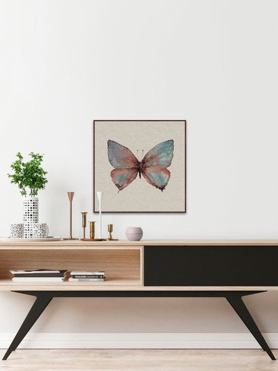 "Watercolor Beauty II" Floater Framed Painting Print, Canvas, 20"x20"