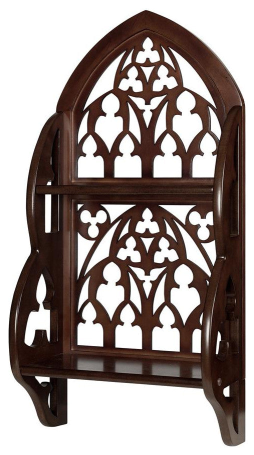 Design Toscano St Thomas Aquinas Wall Shelf