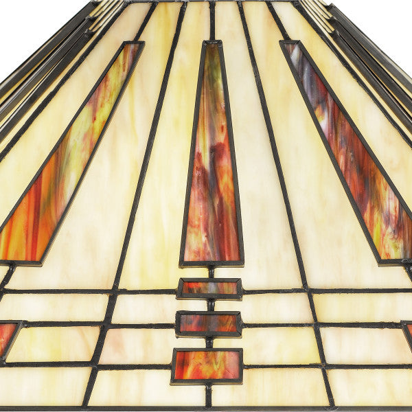 Stevie 2-Light Table Lamp, Western Bronze