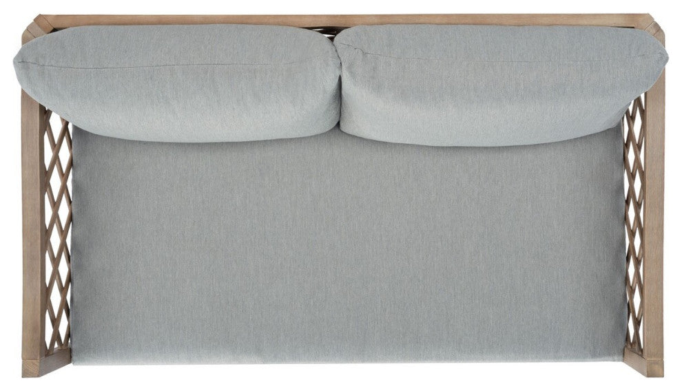 Safavieh Fiji Rope Patio Sofa Darrk Brown/Beige