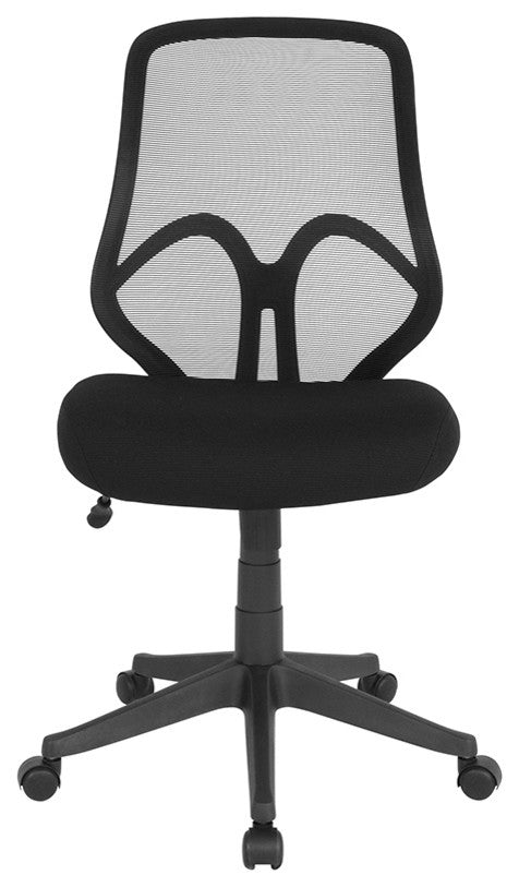 Salerno Series High Back Black Mesh Chair