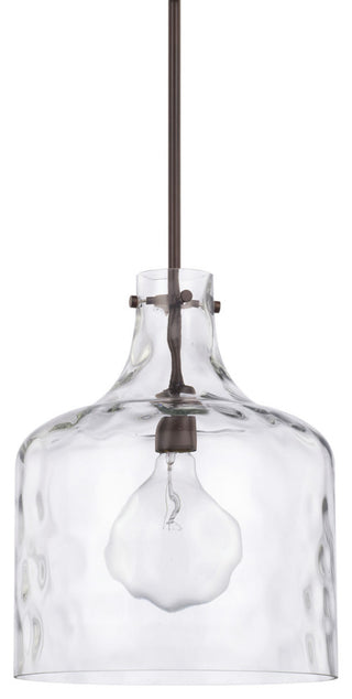 Capital Lighting 325717 1 Light 15" Tall Pendant - Bronze