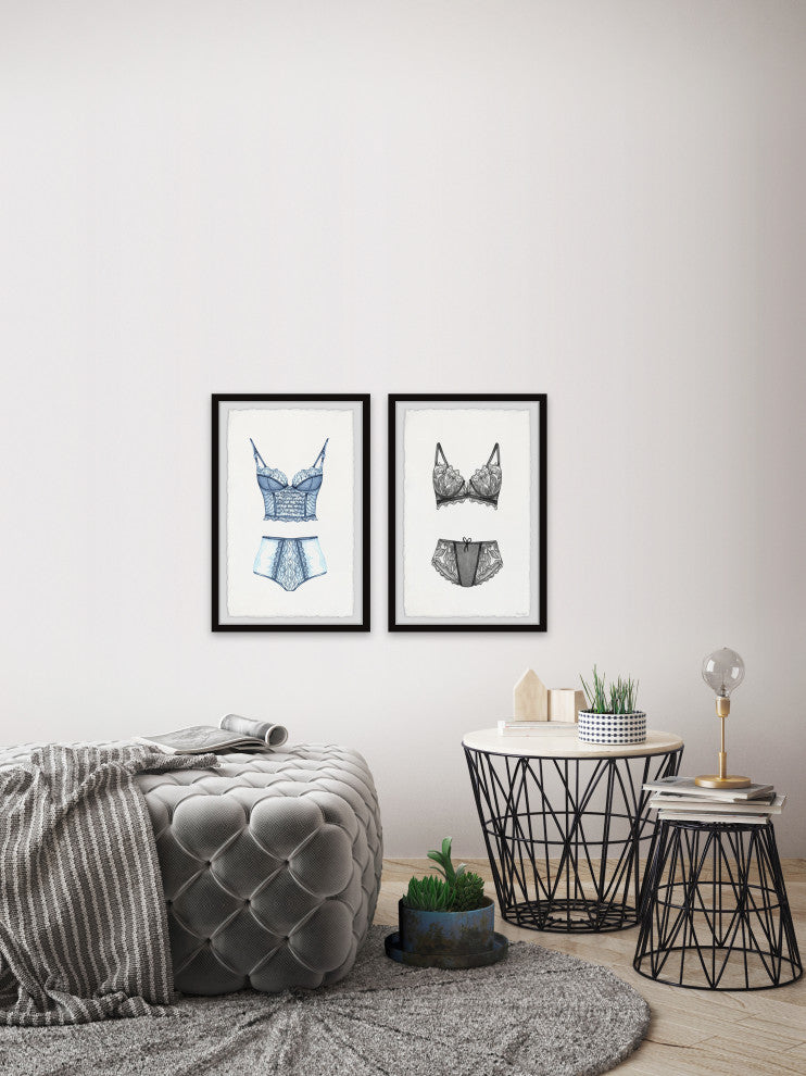 Beautiful Begins Underneath Diptych, 2-Piece Set, 30x45 Panels