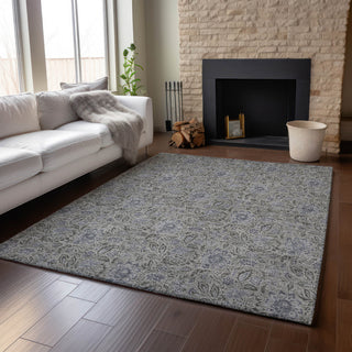 Premium Machine Washable Mayfield AMF660 Khaki 8' x 10' Rug