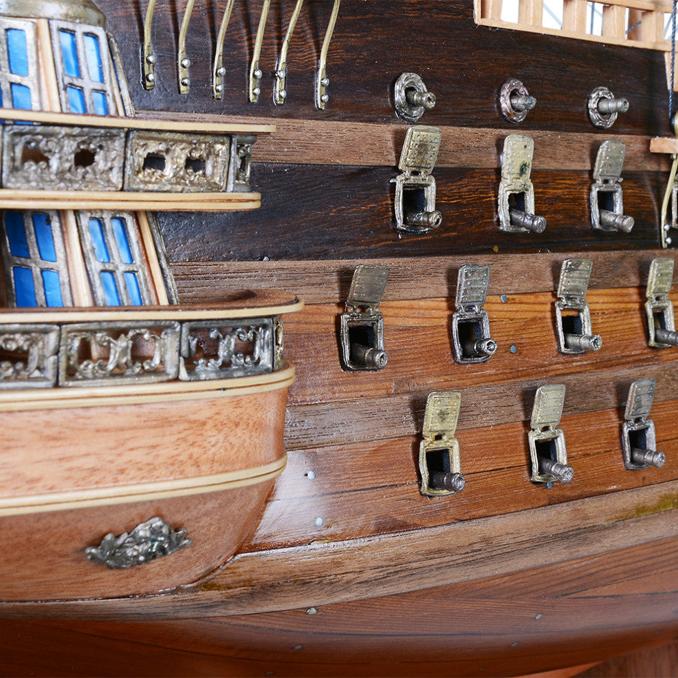 Royal Louis E.E. Museum-quality Fully Assembled Wooden Model Ship