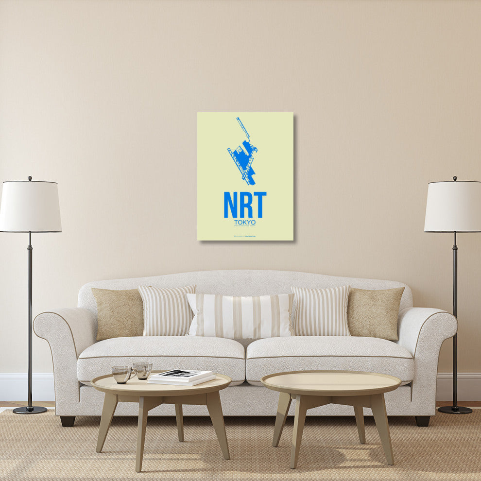 "NRT Tokyo Poster 3" Fine Art Print