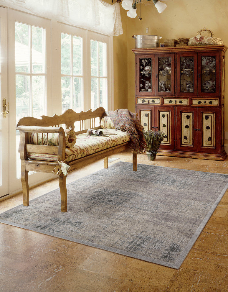 Nourison GRAPHIC ILLUSIONS 131 GREY RUG
