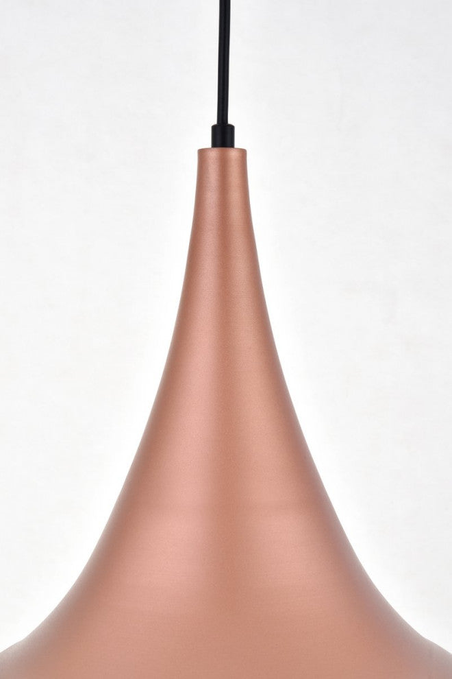 Courtney 1-Light Honey Gold Pendant
