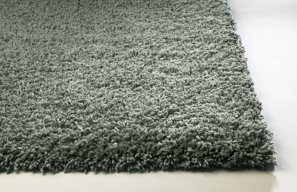 HomeRoots 5' x 7' Slate Plain Indoor Area Rug