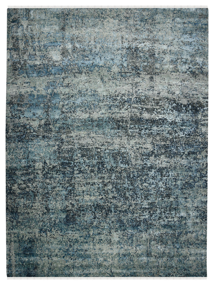Mystique Linden Area Rug, Blue, 12' x 15', Abstract