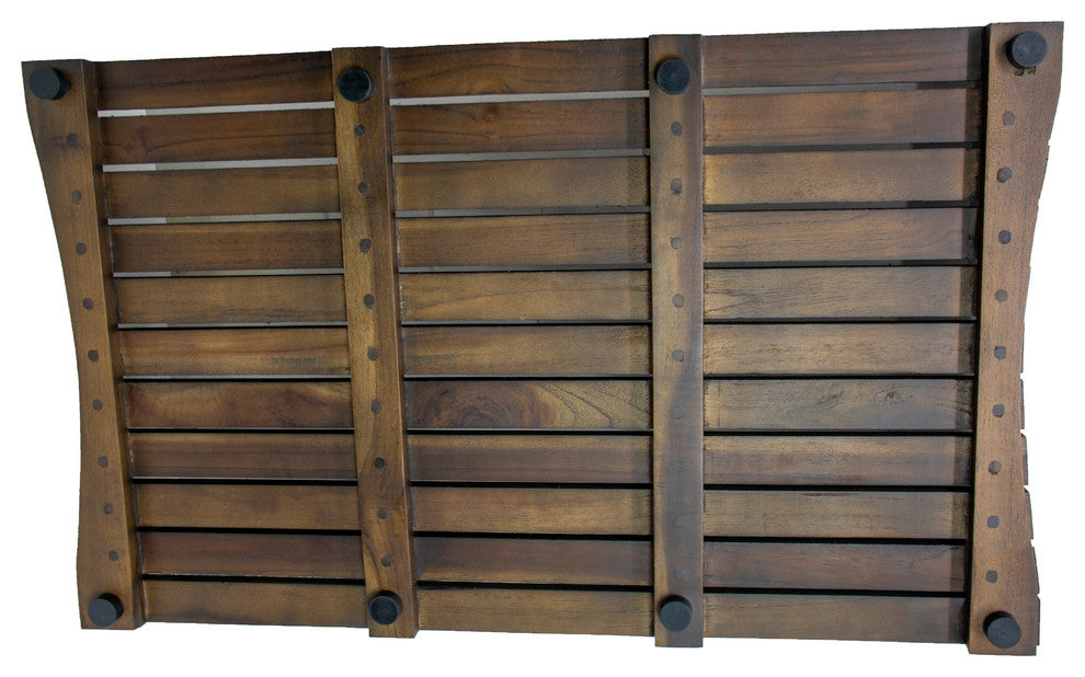 Teak Shower and Bath Mat, 31"x18"