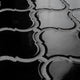Metro Lantern Glossy Black Porcelain Floor and Wall Tile