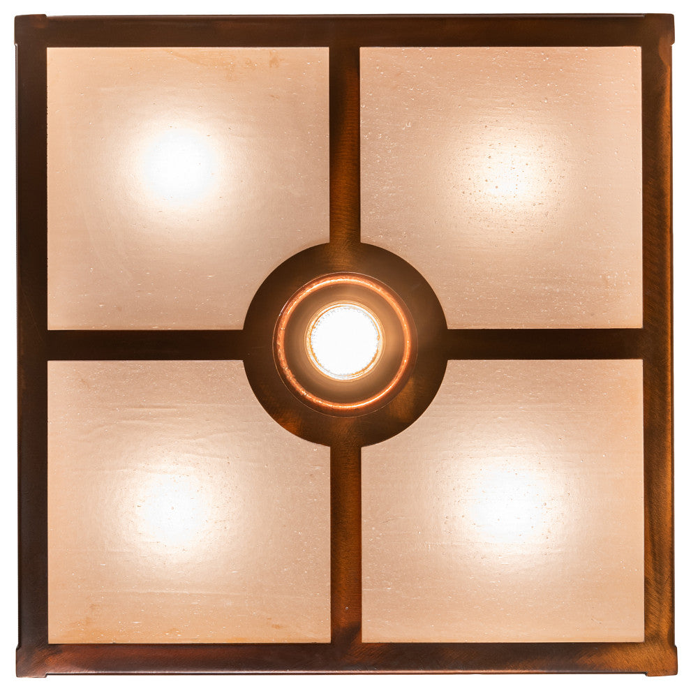 18 Square Deer at Lake Flushmount