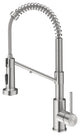 Bolden Commercial Style 2-Function Pull-Down 1-Handle 1-Hole Kitchen Faucet, Spot Free Stainless Steel (Filter Kitchen Faucet)