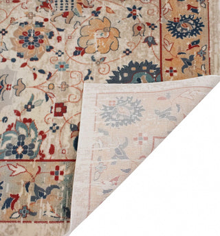 Noori Rug Distressed Evangelina Ivory/Blue Rug
