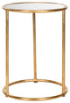 Safavieh Shay Accent Table, Gold, Mirror Top