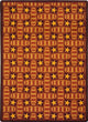 Any Day Matinee Rug, Marquee Star, Red, 3'10"x5'4"