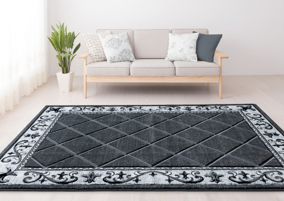 United Weavers Bristol Altamont Gray Mat Rug 2'7x4'2