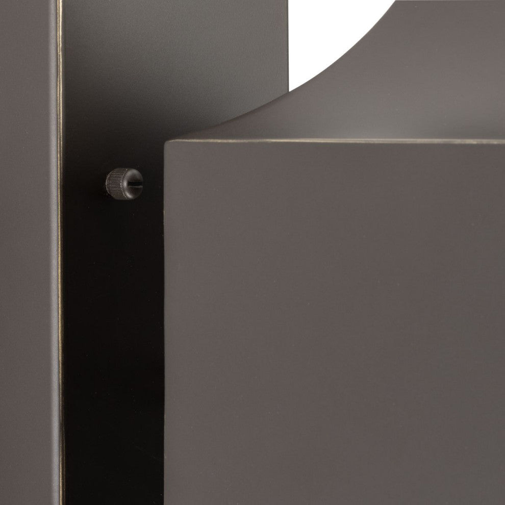 Birkdale Collection 23-1/2, 1-Light Black Dark Sky Outdoor Large Wall Lantern
