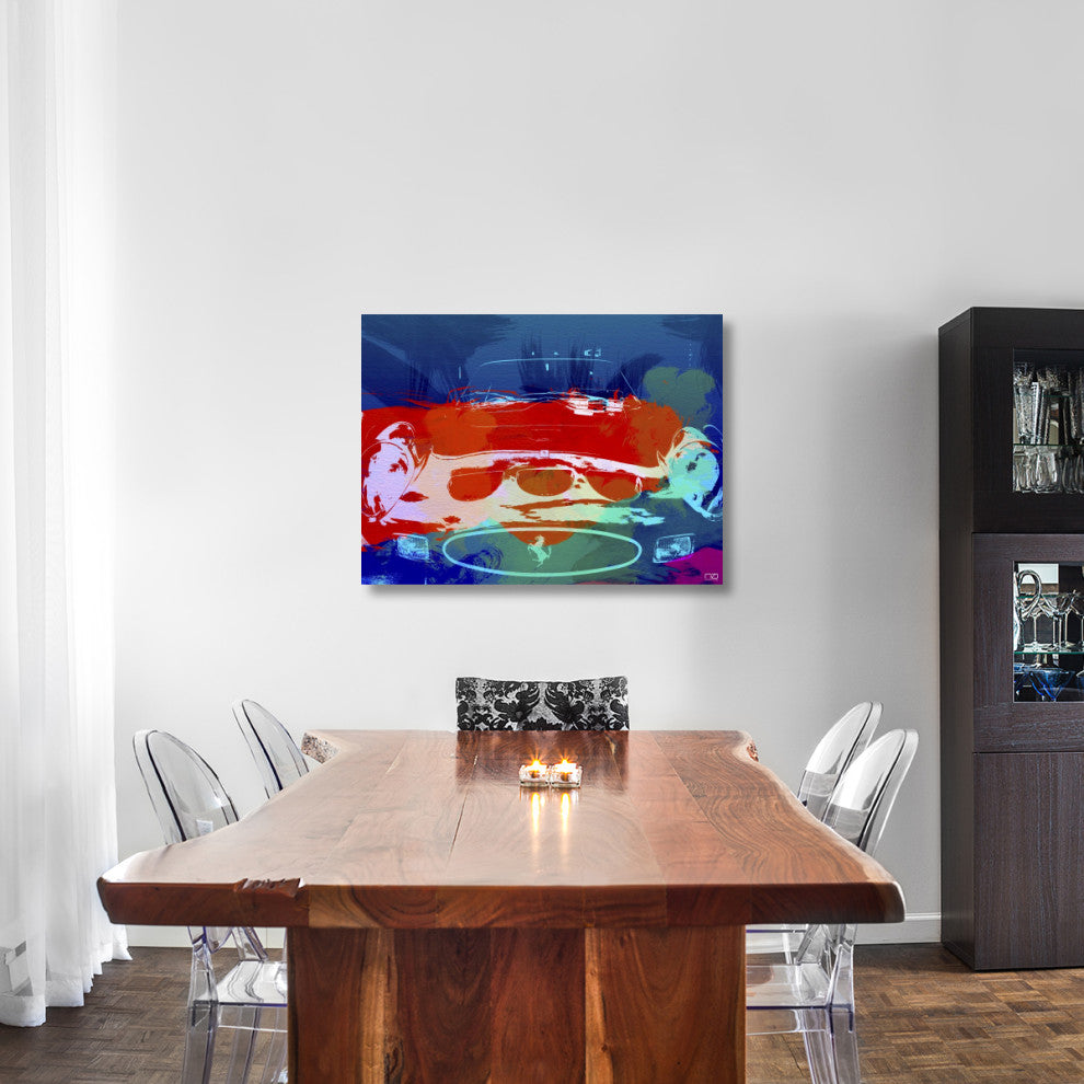 "Ferrari 250 GTO Watercolor" Fine Art Print