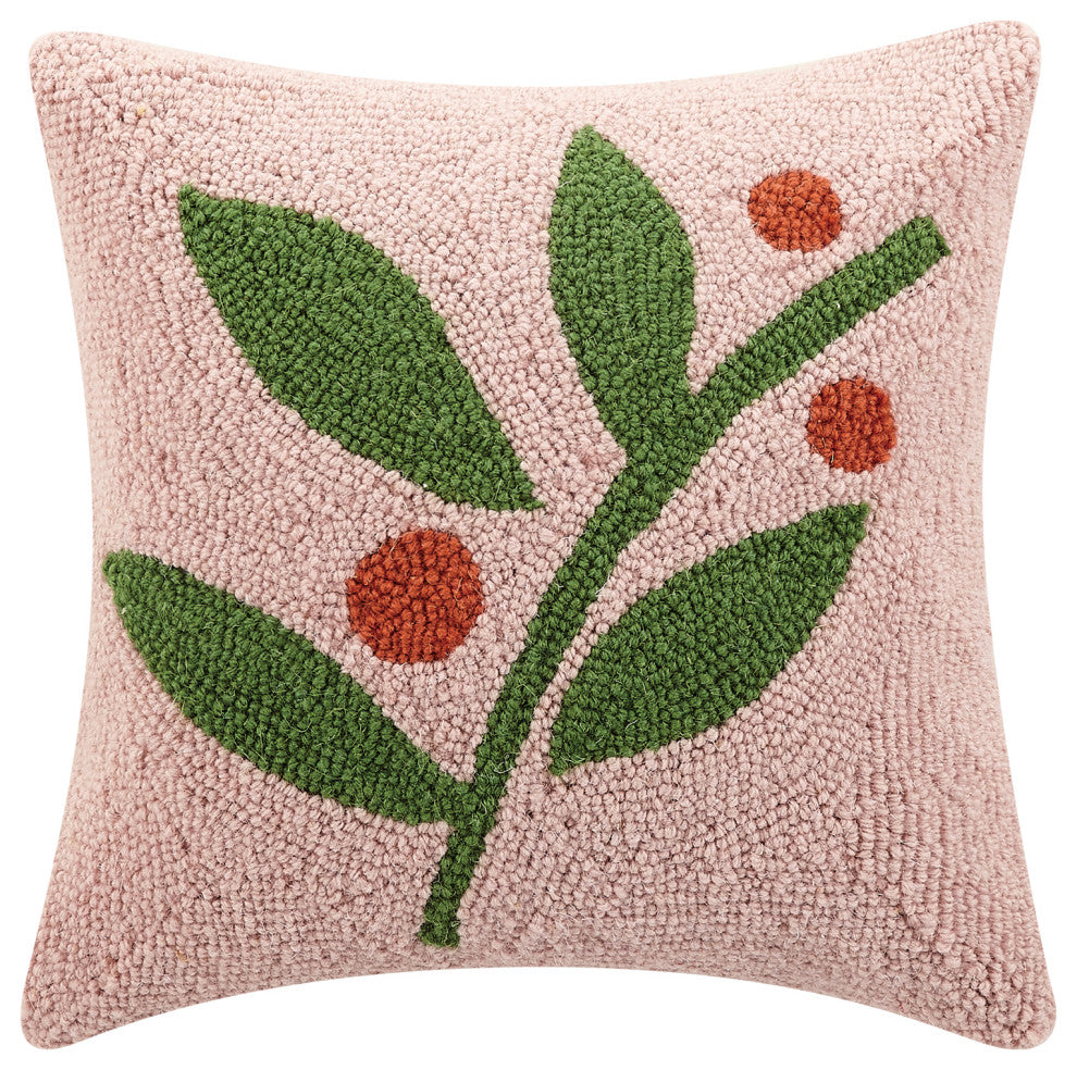 Christmas Berries Hook Pillow